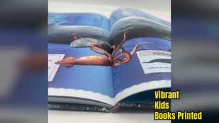 Детская книжная печать, полноцветная, экологически чистая