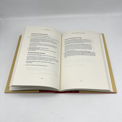 Black Or CMYK Color Novel Book Printing Customized With 80gsm Paper Weight