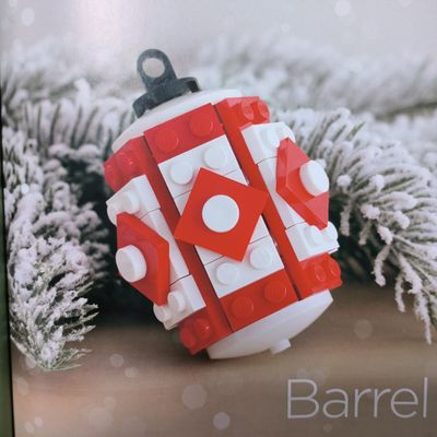 The LEGO Chirstmas Ornaments Book | Offset Printing LEGO Art Book CMYK Printing For Products