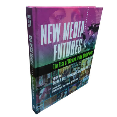 New Media Futures | Hardcover Feminism Art Book For Photo Printing With Glossy Cover Finish And H/T Bands