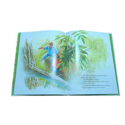 Meeting Trees  Customized Quantity Children Book Printing and Eco-friendly Ink Printed on 100GSM Glossy Art Paper