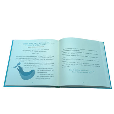 A Year Of Bible Animal Stories | Customized Christian Children Book Printing Eco-friendly Ink And Printing Quantity