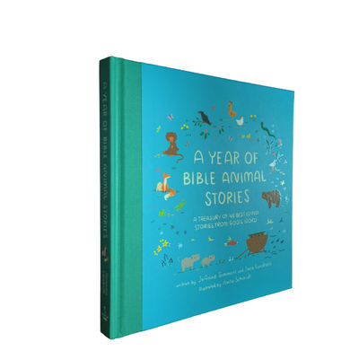 A Year Of Bible Animal Stories | Customized Christian Children Book Printing Eco-friendly Ink And Printing Quantity