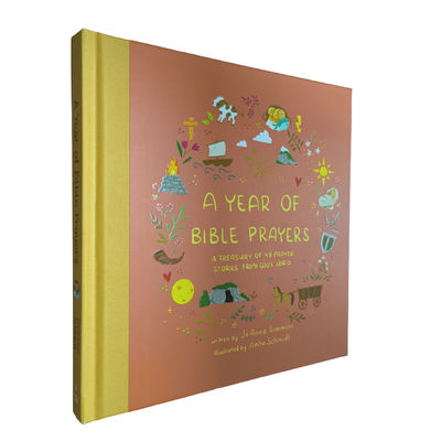 A Year Of Bible Prayers Double Side Printing Hardcover Christian Children Book Perfect For Children
