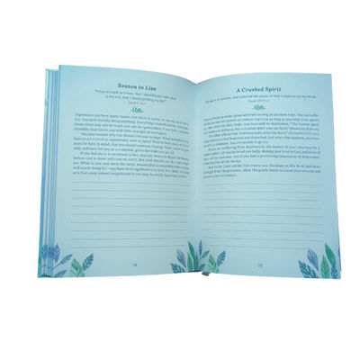 Journeying Through Difficult Times Softcover Christian Journal With Matte Lamination And Spot UV And 2c Pages