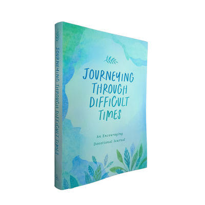 Journeying Through Difficult Times Softcover Christian Journal With Matte Lamination And Spot UV And 2c Pages