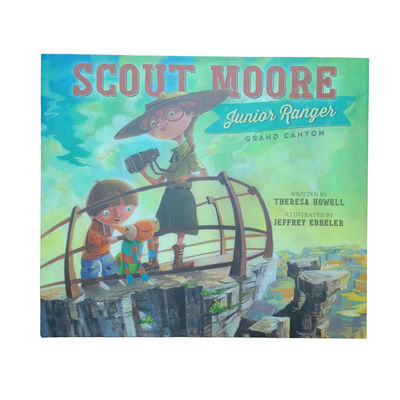 Scout Moore | Matte Lamination Cover Finishing Full Color 4c/4c Children Book Printing With 157GSM Gloss Art Paper