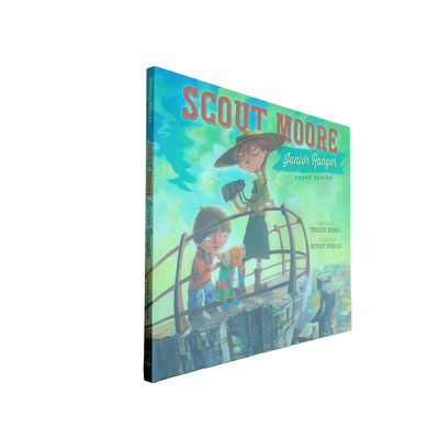 Scout Moore | Matte Lamination Cover Finishing Full Color 4c/4c Children Book Printing With 157GSM Gloss Art Paper