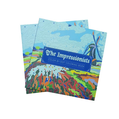 4C Coloring Book Printing by Chinese Printer Factory