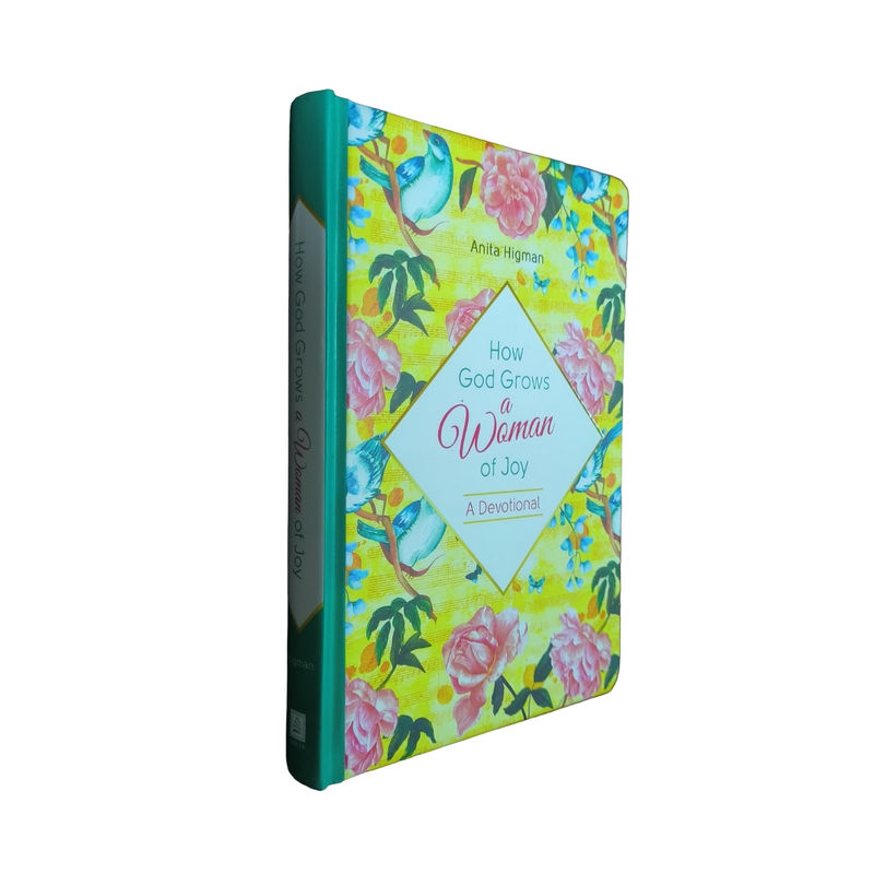 How God Grows A Woman Of Joy Smyth Sewn Custom Design Hardcover Novel Book With Uncoated Woodfree Paper Offset Printing